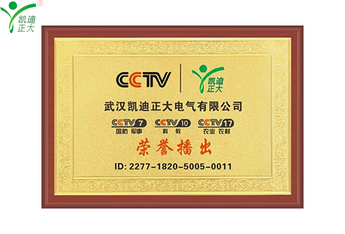 凱迪正大登上CCTV央視廣告，全力打造品牌新高度