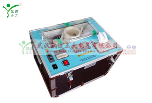 KDJJC絕緣油介電強(qiáng)度測試儀測試電力油設(shè)備油樣時？